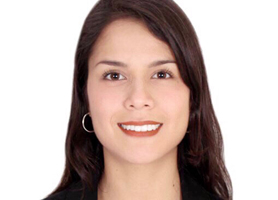 Lucía Cabrejos, actual alumna del Diplomado en Ciencia de Datos para Políticas Públicas