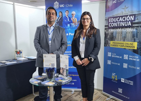 La UC participó en Expo Postgrados en Perú para impulsar el desarrollo profesional