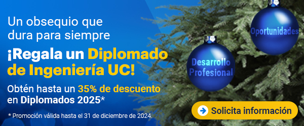 Esta Navidad, regala un Diplomado de Ingeniería UC