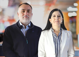 Marcelo Andia y Claudia Prieto
